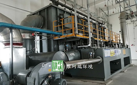河北滄州某制藥廠RTO焚燒爐項(xiàng)目